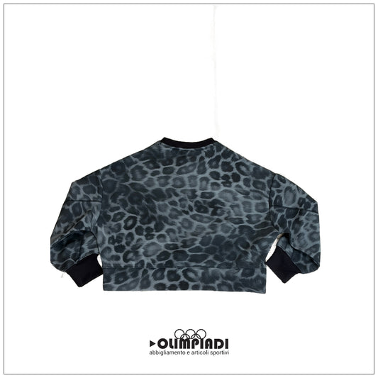 Felpa Girocollo Ragazza Jordan Perform Sport AOP Maculata - 45F584-023