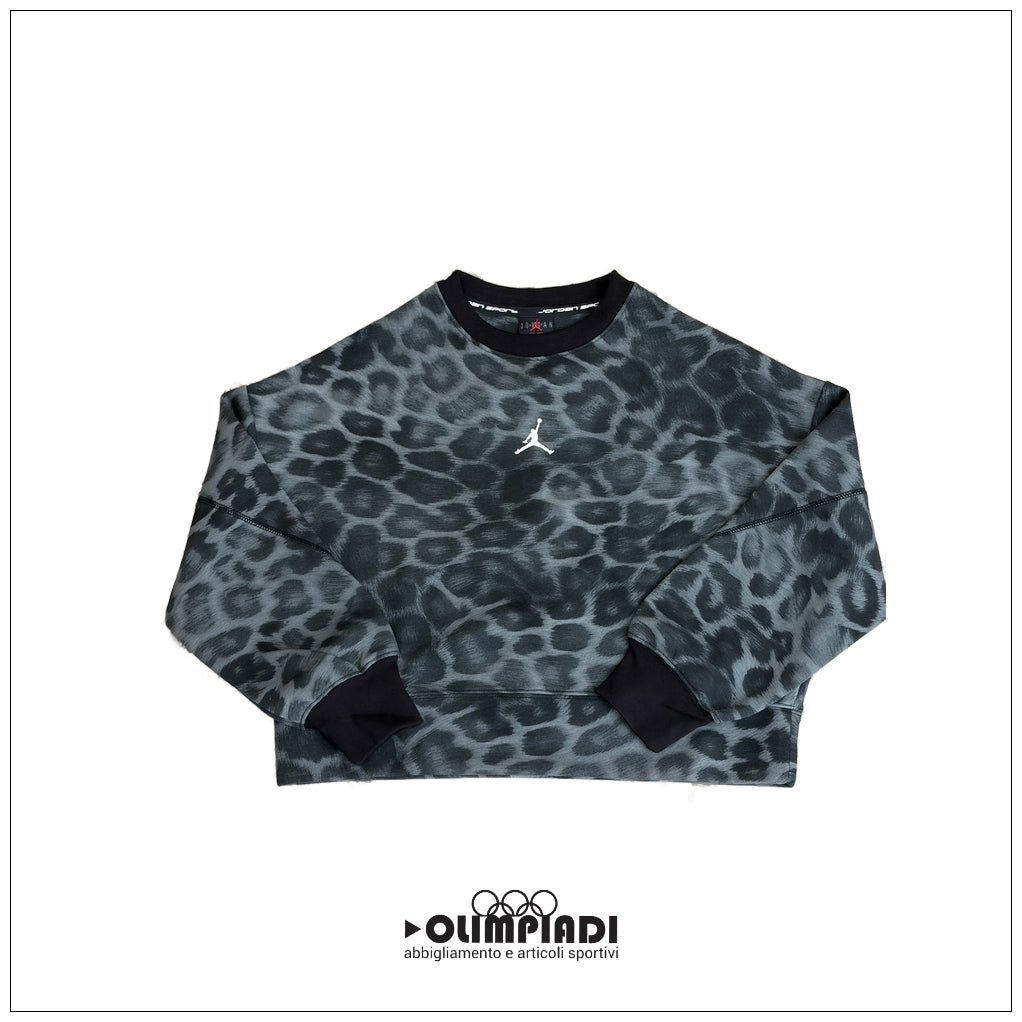 Felpa Girocollo Ragazza Jordan Perform Sport AOP Maculata - 45F584-023