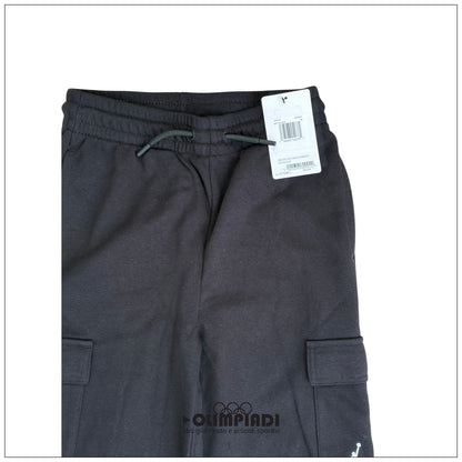 Pantaloni Cargo Ragazza Jordan Brooklyn French Terry Neri - 45F143-023
