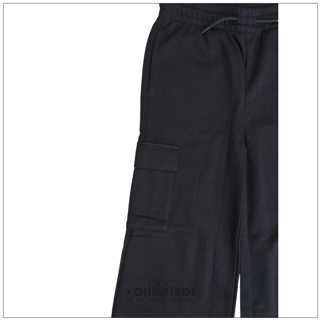 Pantaloni Cargo Ragazza Jordan Brooklyn French Terry Neri - 45F143-023