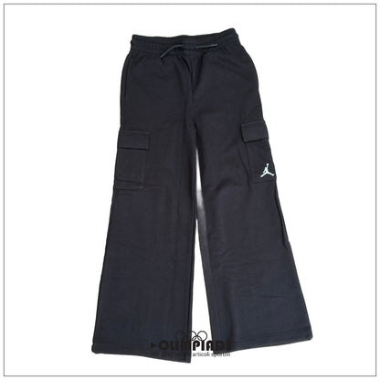 Pantaloni Cargo Ragazza Jordan Brooklyn French Terry Neri - 45F143-023