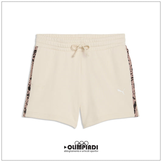 Shorts Donna Puma ESS Graphic Animal Beige - 693844-87