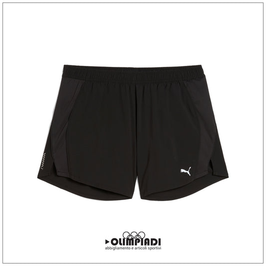 Shorts Running Donna Puma Velocity 5" Neri - 526587-01