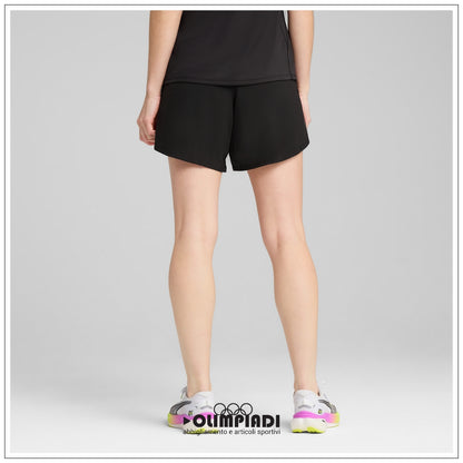 Shorts Running Donna Puma Velocity 5" Neri - 526587-01