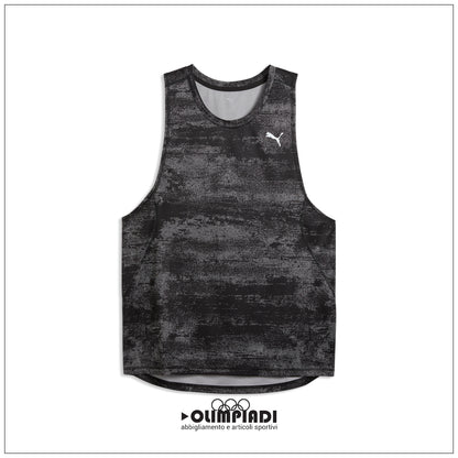 Canotta Running Uomo Puma Velocity AOP Nera - 528416-01