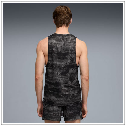 Canotta Running Uomo Puma Velocity AOP Nera - 528416-01