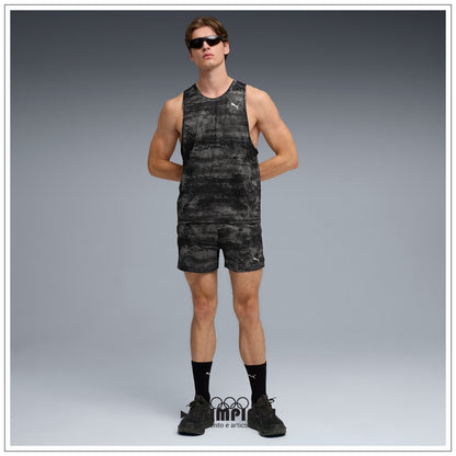 Canotta Running Uomo Puma Velocity AOP Nera - 528416-01