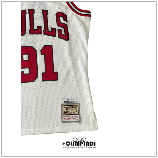 Canotta Basket Uomo Mitchell & Ness Chicago Bulls Dennis Rodman 1997