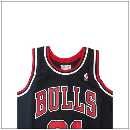 Canotta Basket Uomo Mitchell & Ness Chicago Bulls Dennis Rodman 1997 Nera