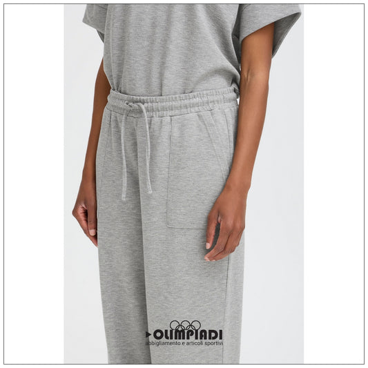 Pantaloni Tuta Donna b.young Bypusti Straight Grigio - 20817177