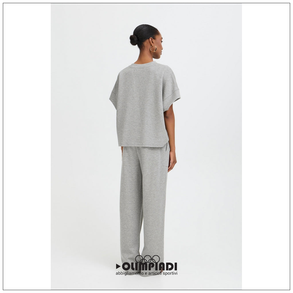 Pantaloni Tuta Donna b.young Bypusti Straight Grigio - 20817177
