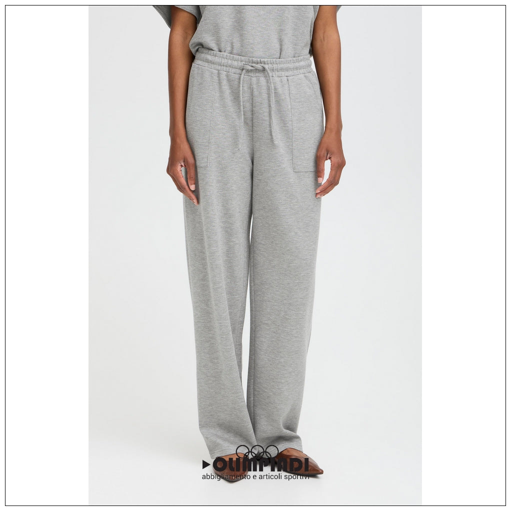 Pantaloni Tuta Donna b.young Bypusti Straight Grigio - 20817177