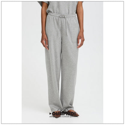 Pantaloni Tuta Donna b.young Bypusti Straight Grigio - 20817177