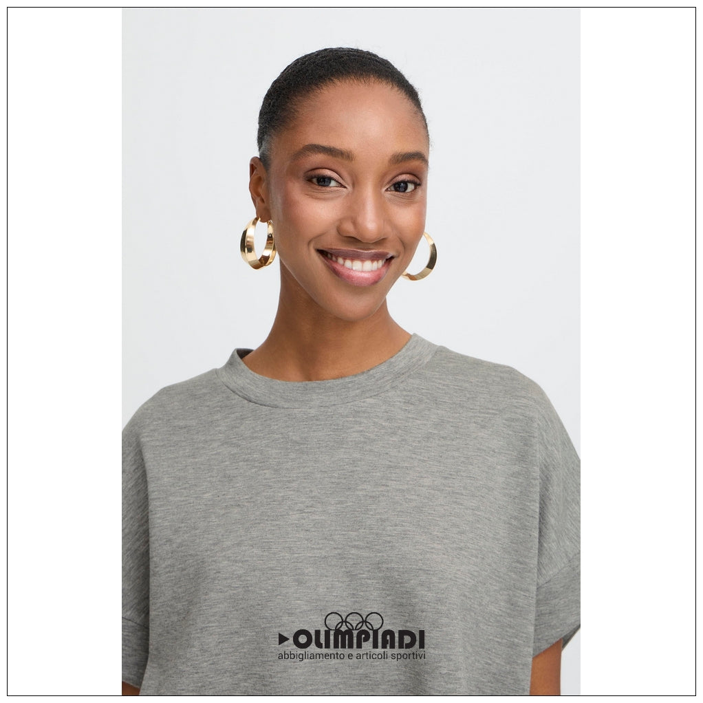 Maglia Donna b.young Bypusti Loose Grigia - 20817178