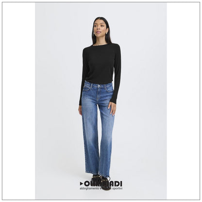 Maglia Donna b.young Bymmorla Long Cuff Nera - 20815301