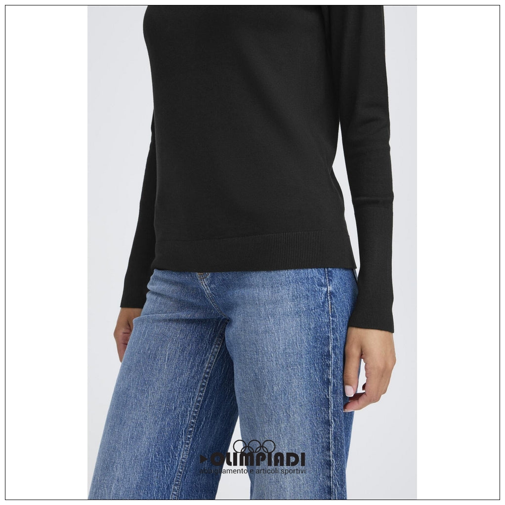 Maglia Donna b.young Bymmorla Long Cuff Nera - 20815301