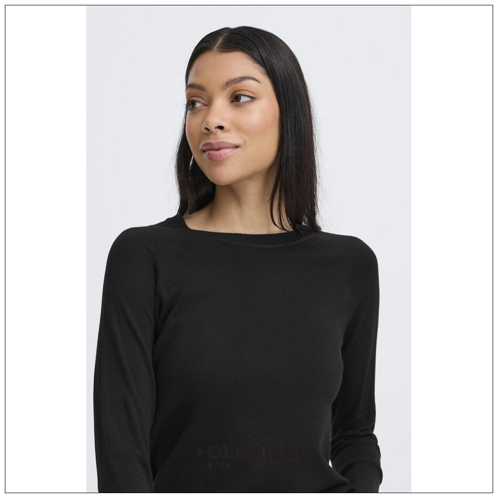 Maglia Donna b.young Bymmorla Long Cuff Nera - 20815301