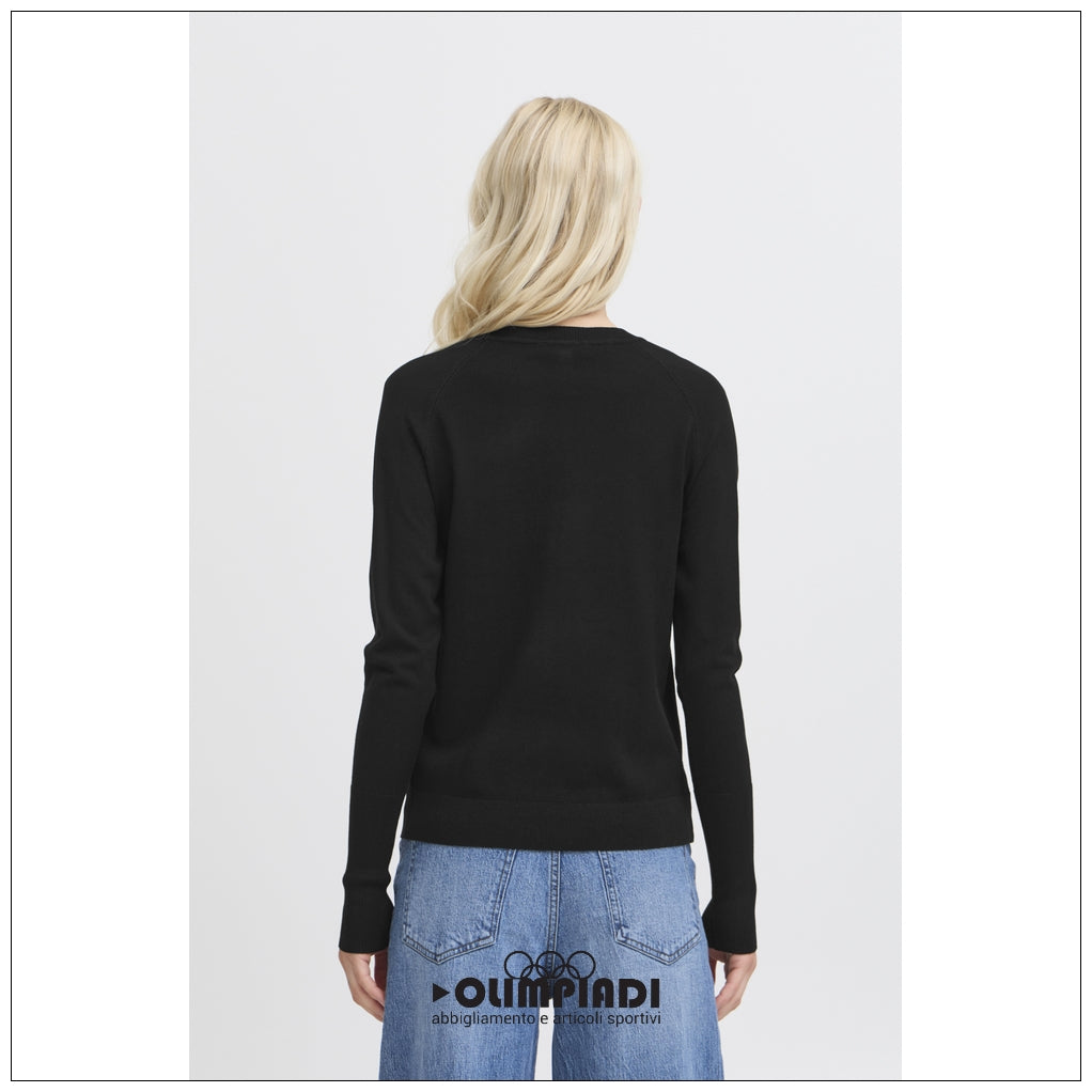 Maglia Donna b.young Bymmorla Long Cuff Nera - 20815301