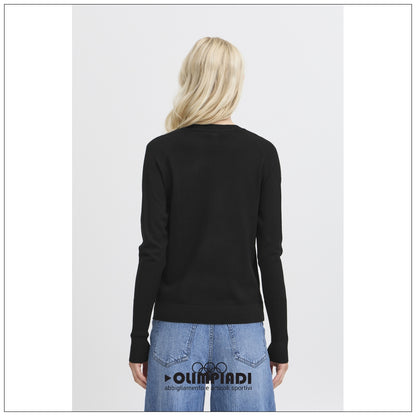 Maglia Donna b.young Bymmorla Long Cuff Nera - 20815301