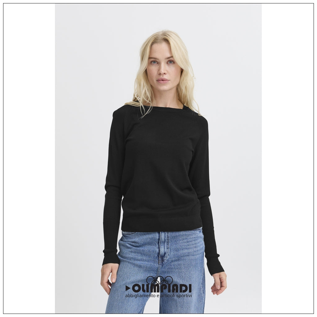 Maglia Donna b.young Bymmorla Long Cuff Nera - 20815301