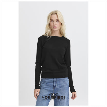 Maglia Donna b.young Bymmorla Long Cuff Nera - 20815301