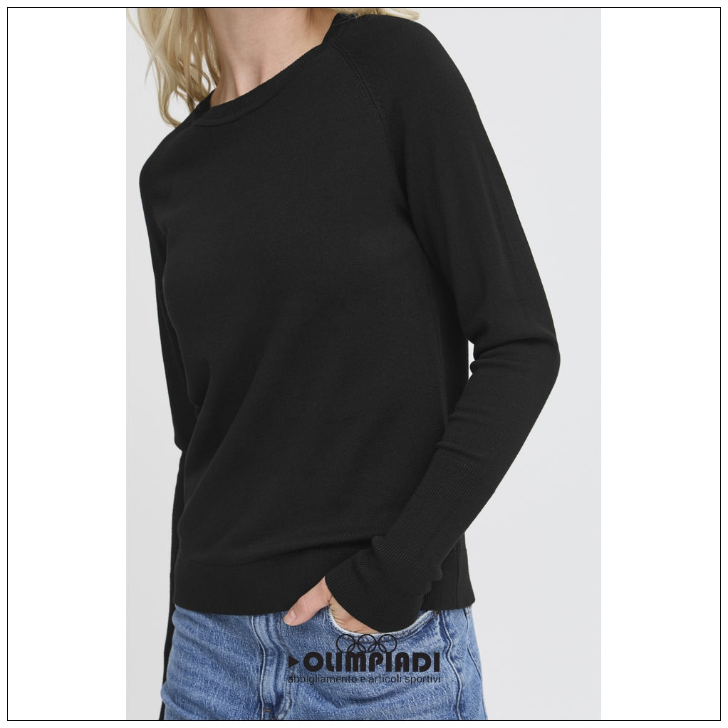 Maglia Donna b.young Bymmorla Long Cuff Nera - 20815301