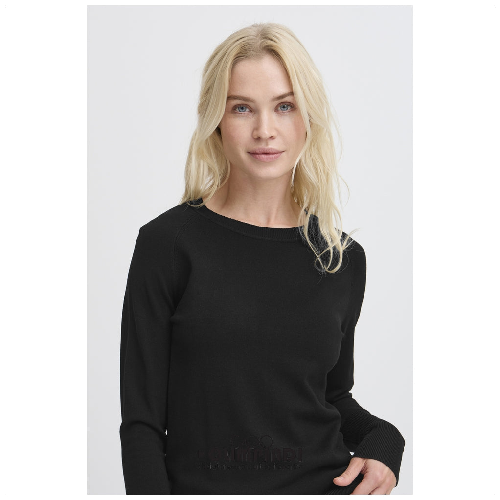 Maglia Donna b.young Bymmorla Long Cuff Nera - 20815301