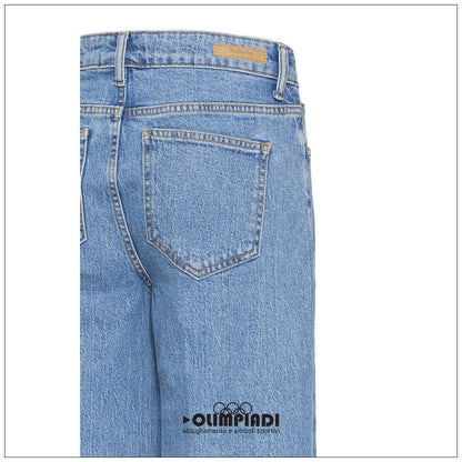 Jeans Donna b.young Bykibine Wide Azzurro - 20818560