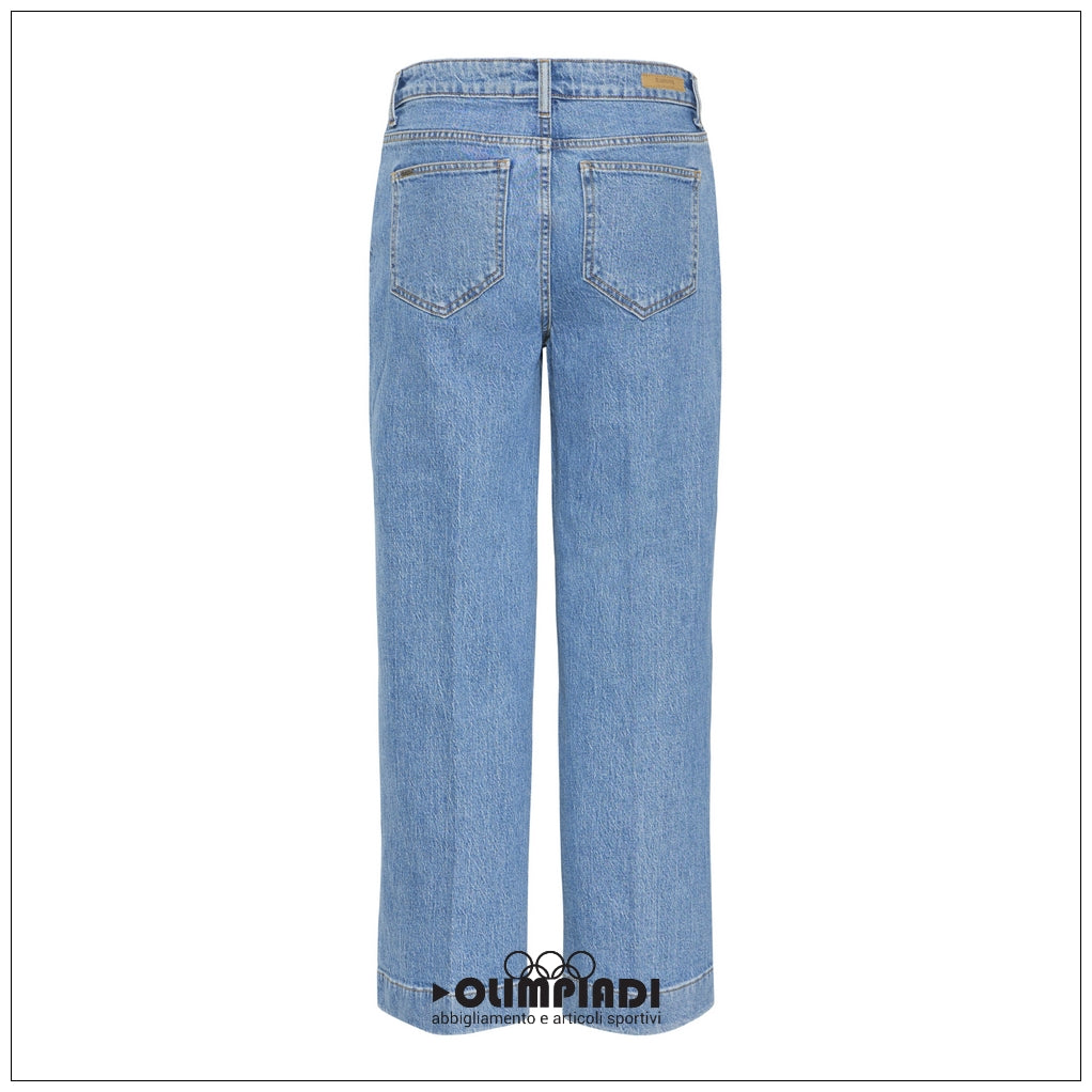 Jeans Donna b.young Bykibine Wide Azzurro - 20818560