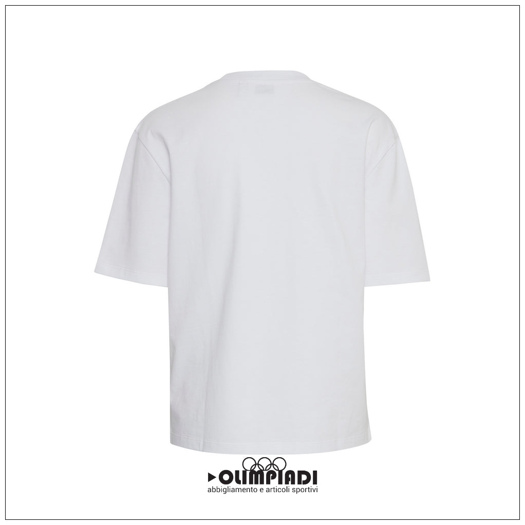 T-shirt Donna b.young Bytrollo Crew Neck Bianca - 20814444