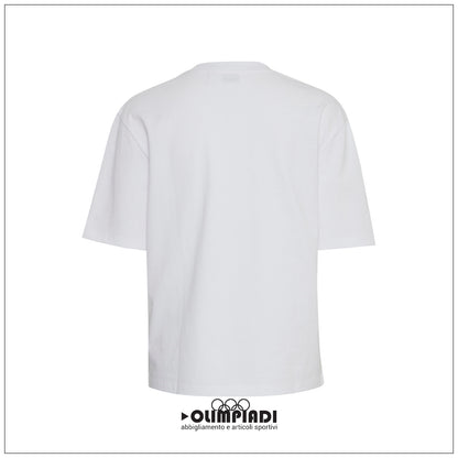 T-shirt Donna b.young Bytrollo Crew Neck Bianca - 20814444