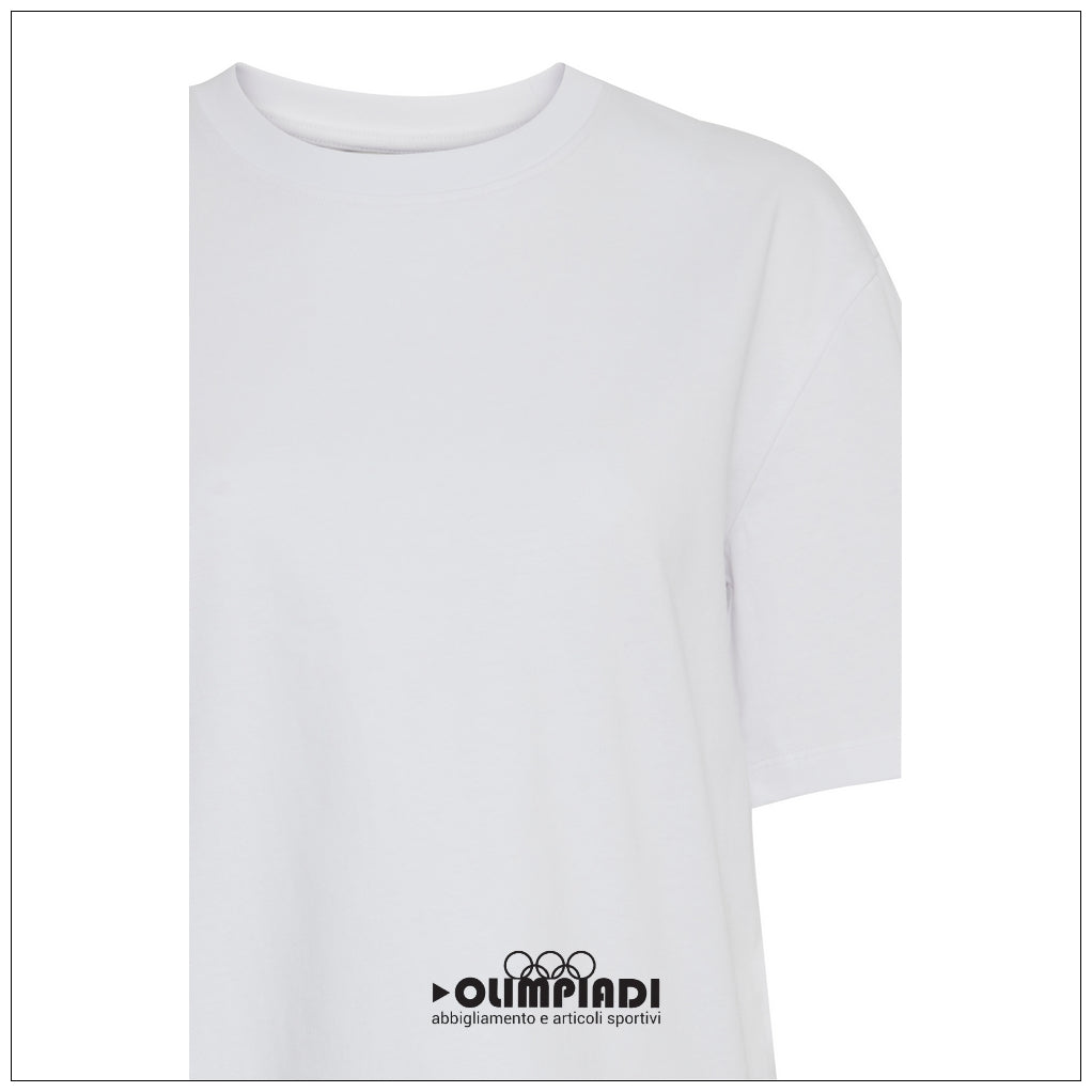 T-shirt Donna b.young Bytrollo Crew Neck Bianca - 20814444