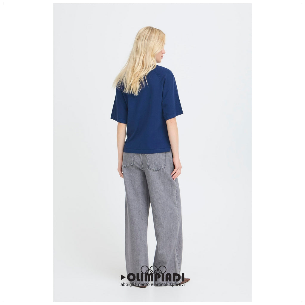 Maglia Donna b.young Bymmorla SS Blu - 20818475