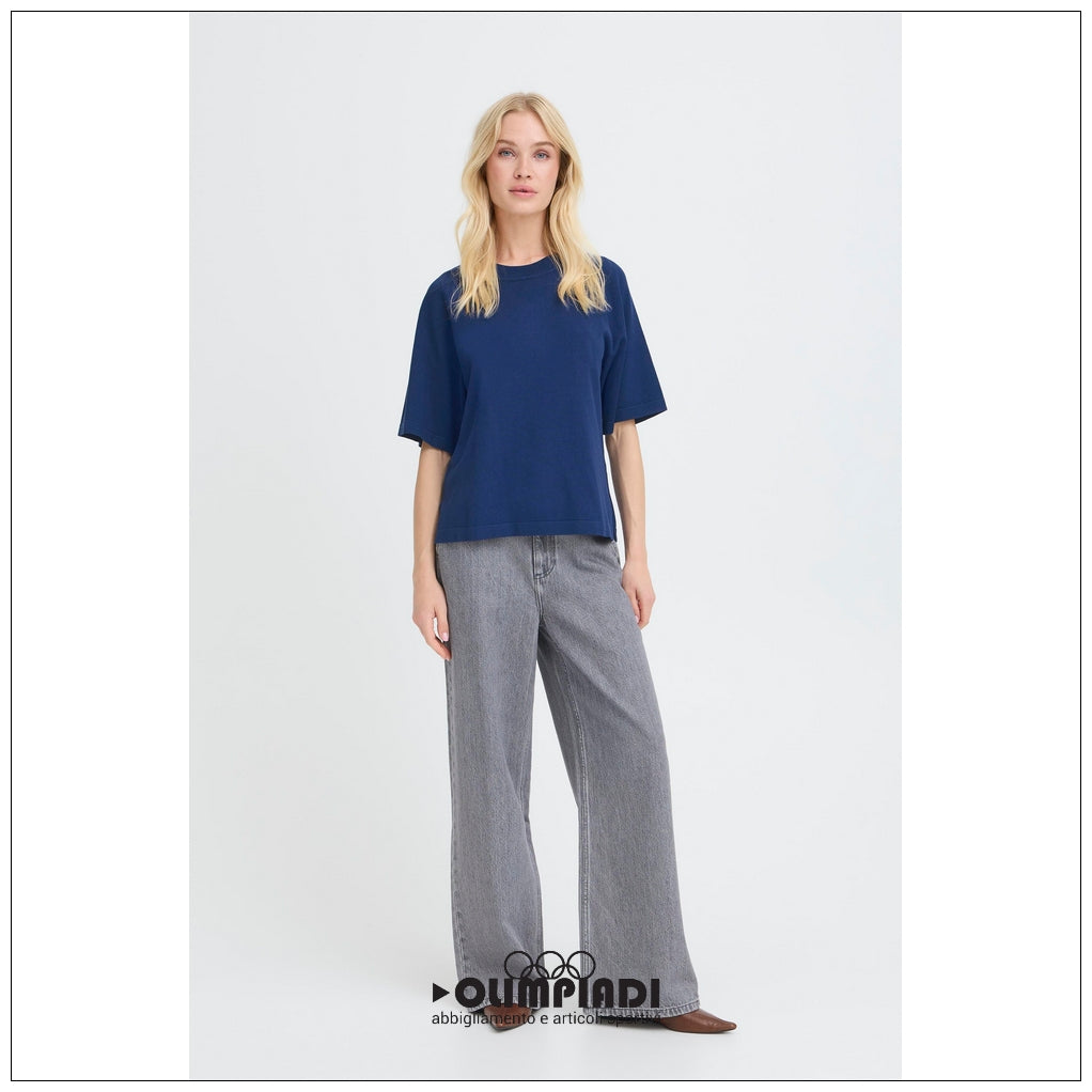 Maglia Donna b.young Bymmorla SS Blu - 20818475