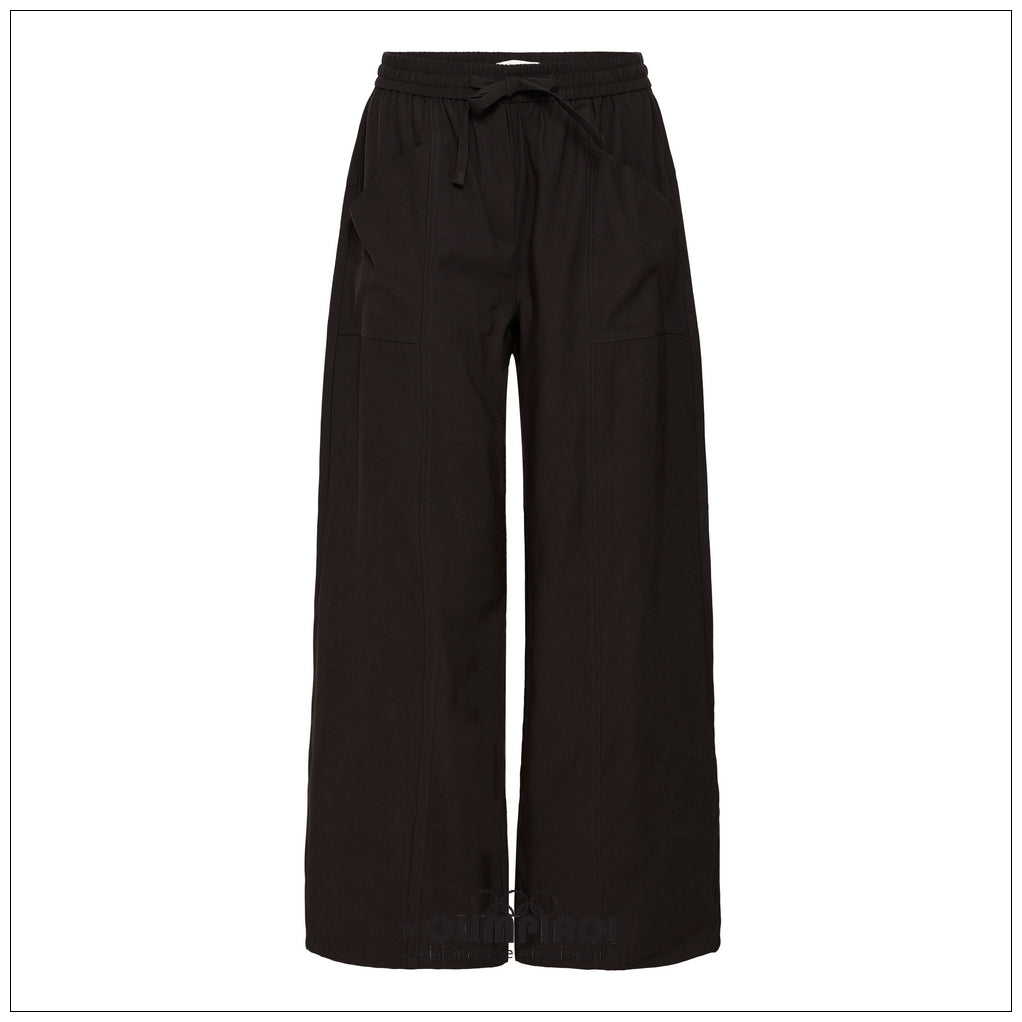 : Pantaloni Donna b.young Bydalano 2 Neri con Coulisse - 20818531