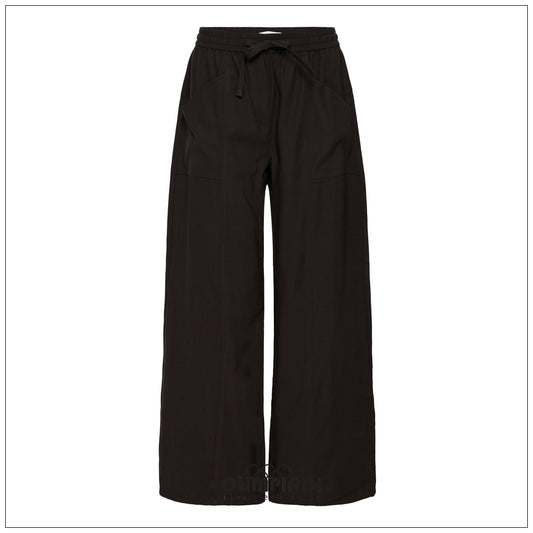 : Pantaloni Donna b.young Bydalano 2 Neri con Coulisse - 20818531