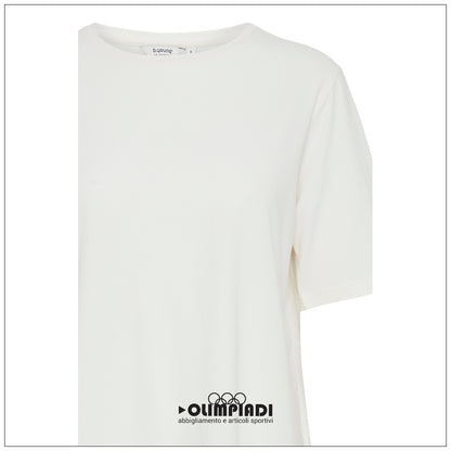 T-shirt Donna b.young Bypamila Half Sleeve Bianca - 20813611
