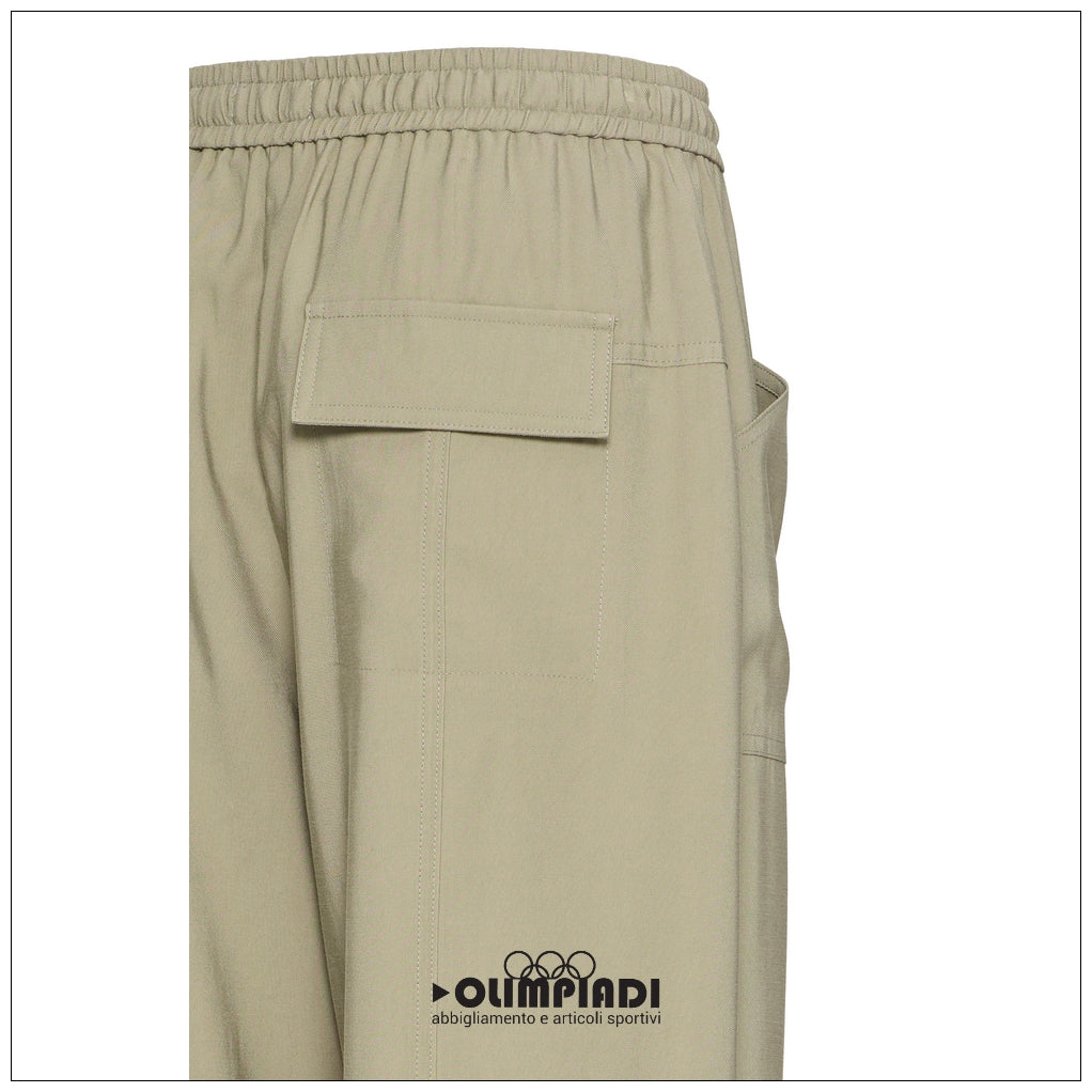 Pantaloni Donna b.young Bydalano 2 Verde Pistacchio con Coulisse - 20818531