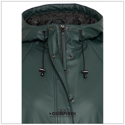 Giacca Impermeabile Donna b.young Byavan 7 Verde Scuro - 20816946
