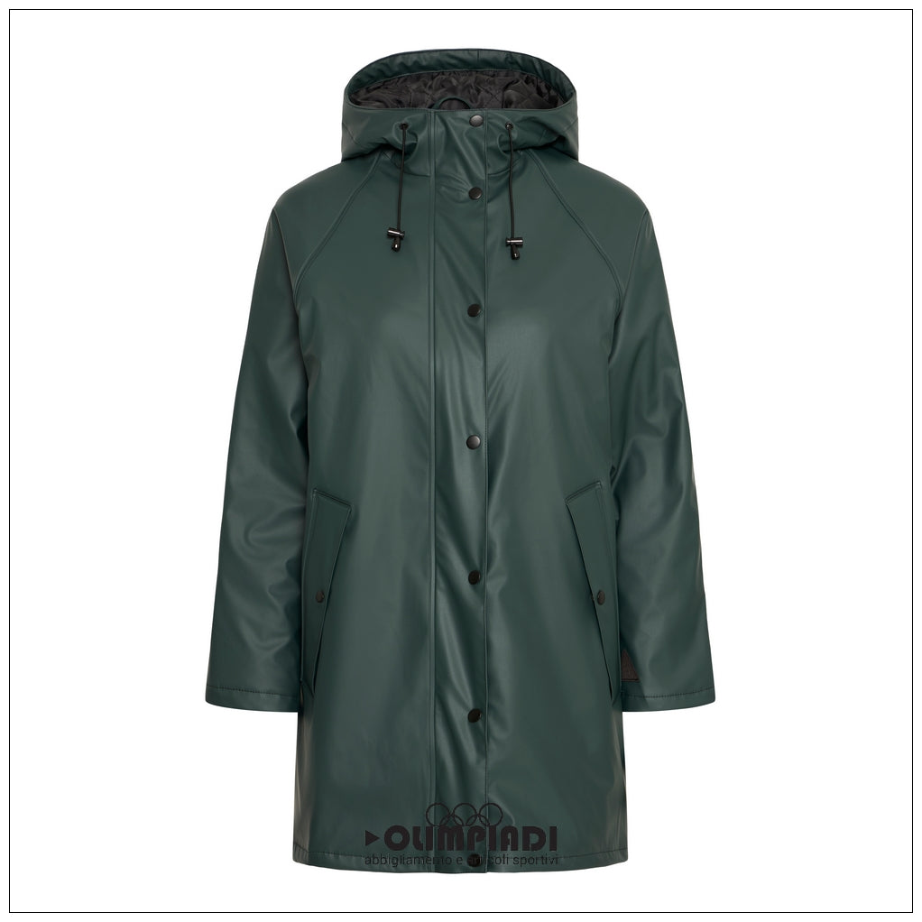Giacca Impermeabile Donna b.young Byavan 7 Verde Scuro - 20816946