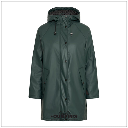 Giacca Impermeabile Donna b.young Byavan 7 Verde Scuro - 20816946