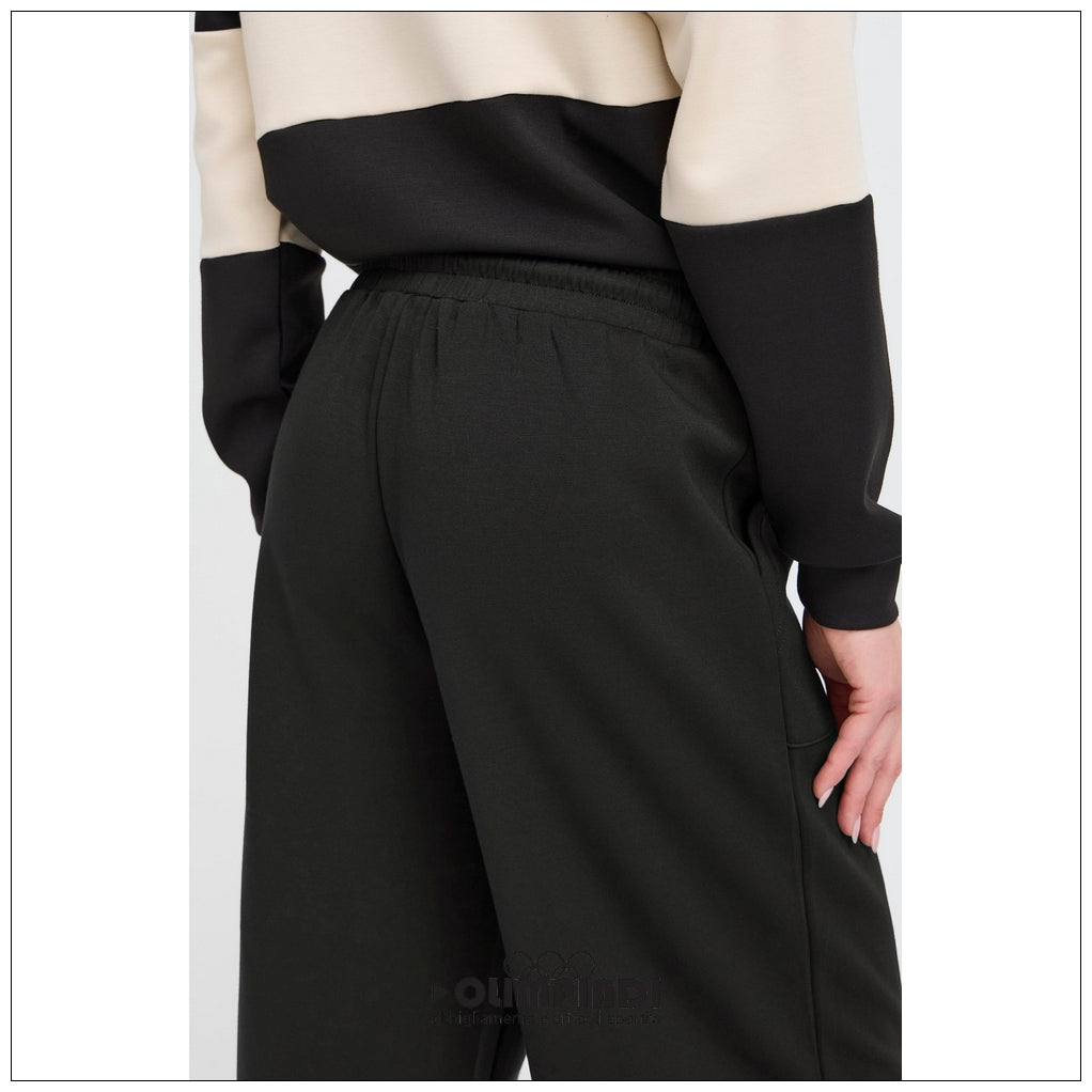 Pantaloni Tuta Donna b.young Bypusti Straight Neri - 20817177