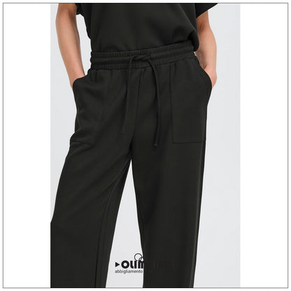 Pantaloni Tuta Donna b.young Bypusti Straight Neri - 20817177