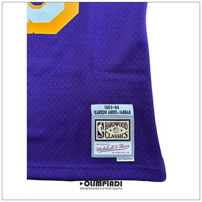 Canotta NBA Los Angeles Lakers Abdul-Jabbar 83-84 Mitchell & Ness