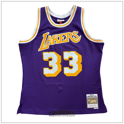 Canotta NBA Los Angeles Lakers Abdul-Jabbar 83-84 Mitchell & Ness