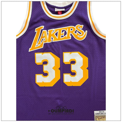 Canotta NBA Los Angeles Lakers Abdul-Jabbar 83-84 Mitchell & Ness