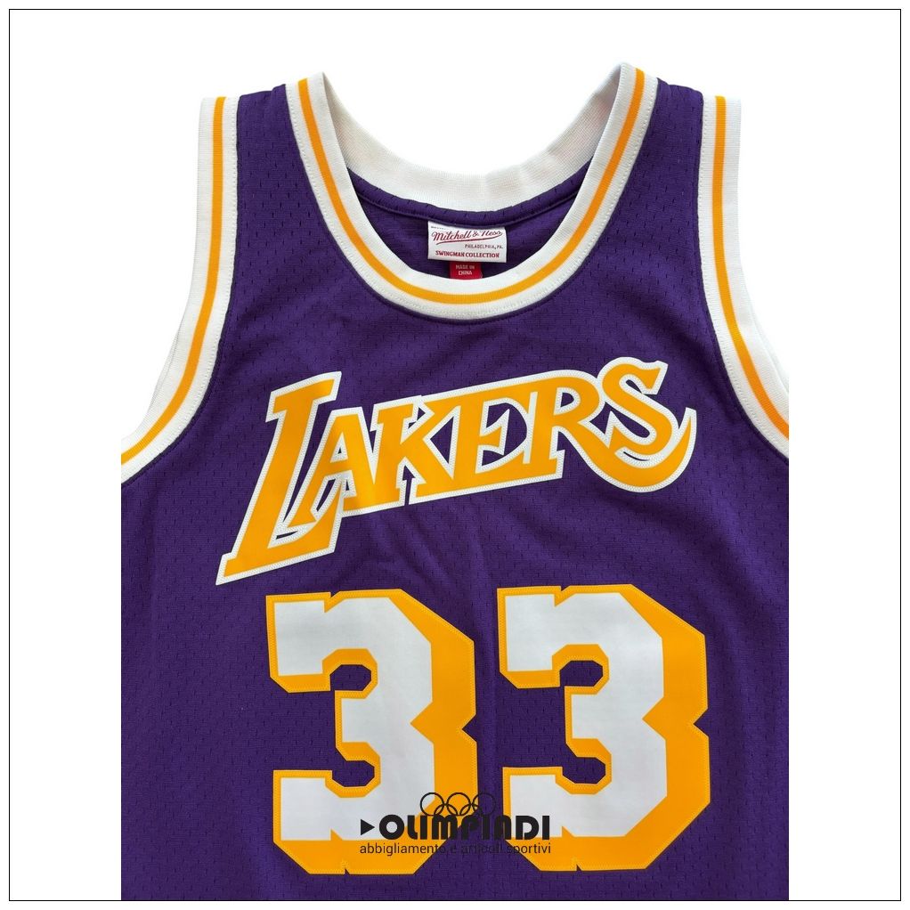 Canotta NBA Los Angeles Lakers Abdul-Jabbar 83-84 Mitchell & Ness