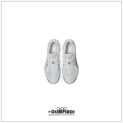 Scarpe Pallavolo Asics Gel-Task 4 Bianche e Blu - 1071A103-103