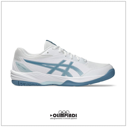 Scarpe Pallavolo Asics Gel-Task 4 Bianche e Blu - 1071A103-103