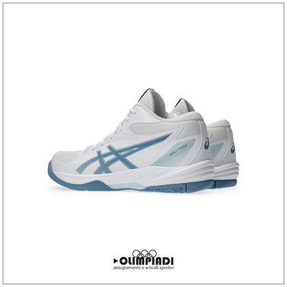 Scarpe Pallavolo Asics Gel-Task MT 4 Bianche e Blu - 1071A102